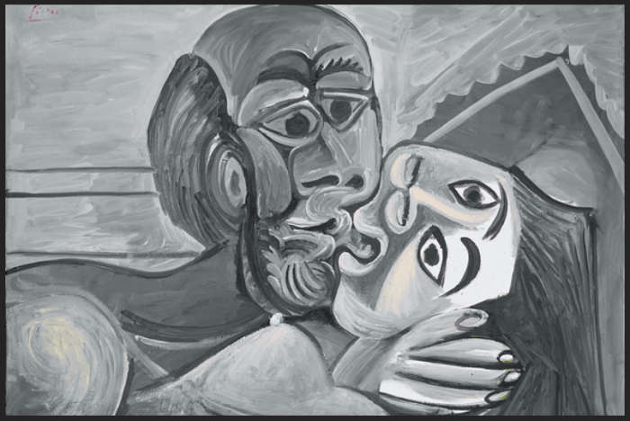 picasso pb The Kiss (1969)